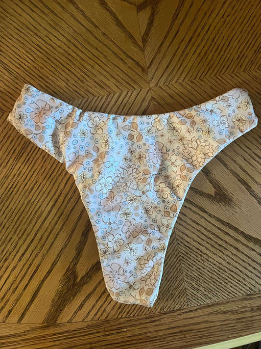 Baby Pink Thong Bottom- Size Small